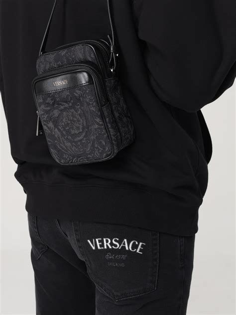 versace backpack mens replica|versace shoulder bag men.